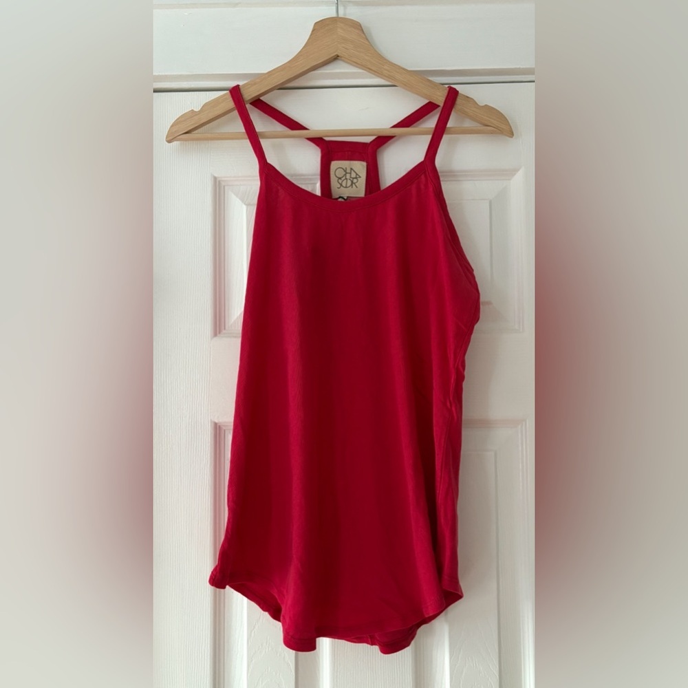 Red Chaser Tank Top Size Large NWT
